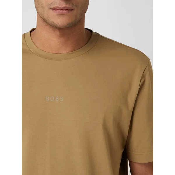 BOSS Casualwear T-shirt z dodatkiem streczu model ‘Fast’