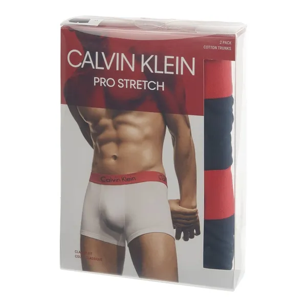 Calvin Klein Underwear Obcisłe bokserki o kroju classic fit z dodatkiem streczu w zestawie 2 szt.