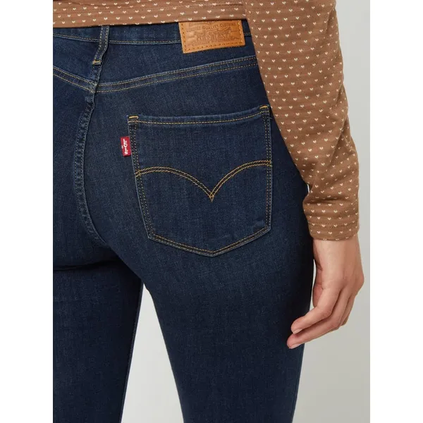 Levi's® Jeansy z wysokim stanem o kroju skinny fit z dodatkiem lyocellu model ‘721’