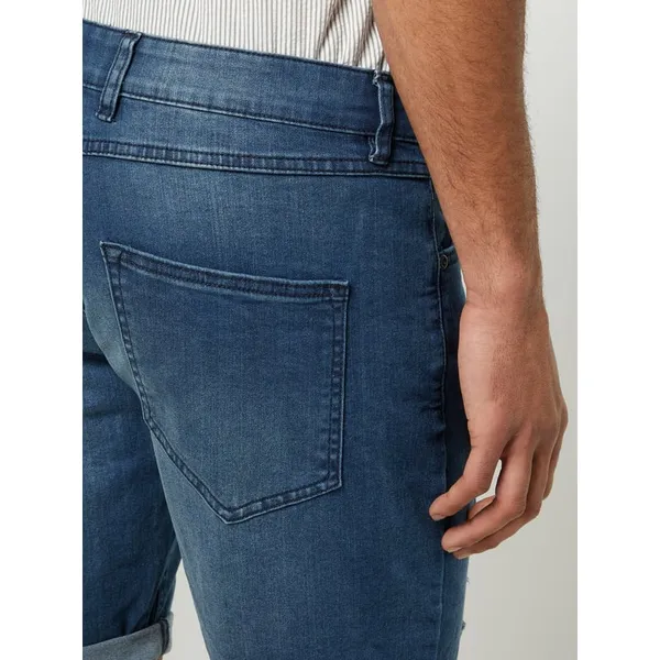 Redefined Rebel Szorty jeansowe z dodatkiem streczu model ‘Oslo’
