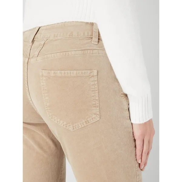 Closed Spodnie sztruksowe z dodatkiem streczu model ‘Baker’