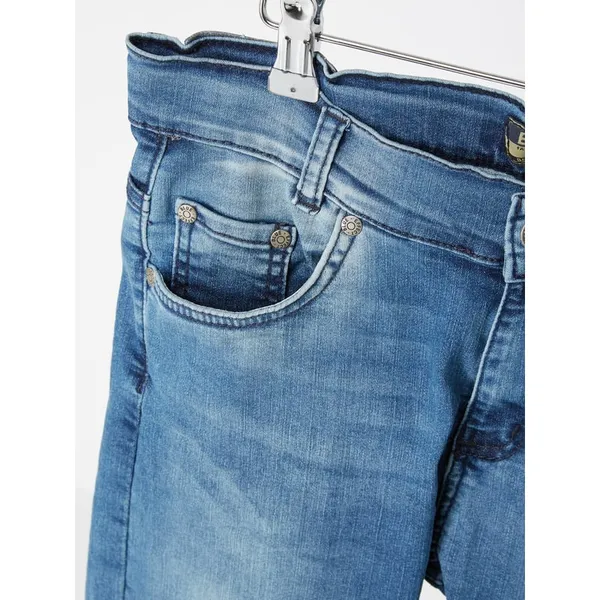 Blue Effect Jeansy w dekatyzowanym stylu o kroju skinny fit
