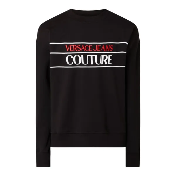 Versace Jeans Couture Bluza z wyhaftowanym logo