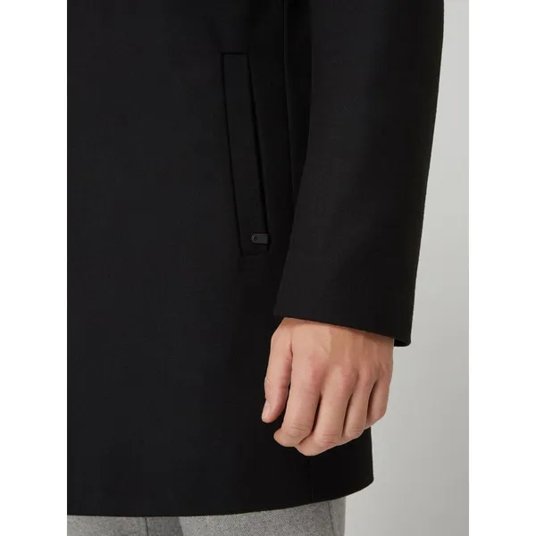 s.Oliver BLACK LABEL Krótki płaszcz z wyjmowaną plisą w kontrastowym kolorze