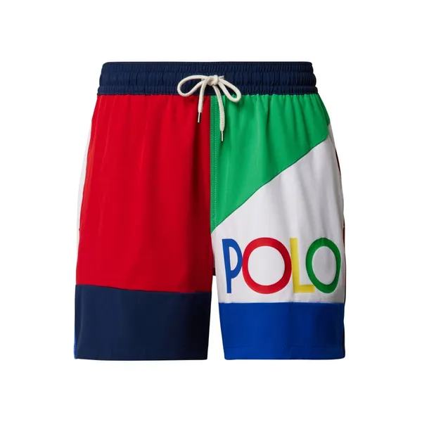 Polo Ralph Lauren Spodenki kąpielowe w stylu Colour Blocking