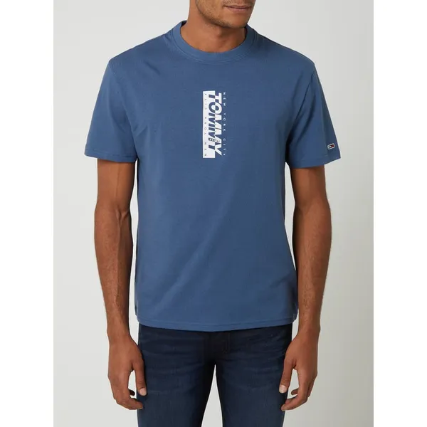 Tommy Jeans T-shirt z detalami z logo