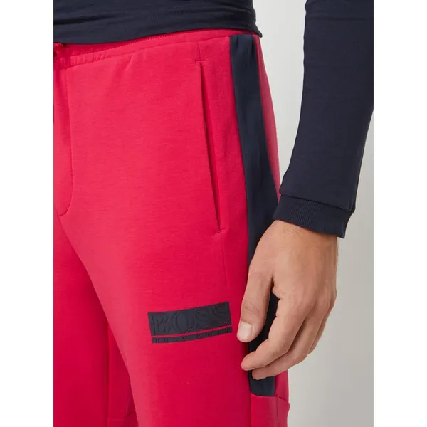 BOSS Athleisurewear Spodnie sportowe z logo model ‘Halko’