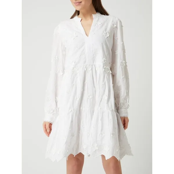 Selected Femme Sukienka z bawełny model ‘Applique’