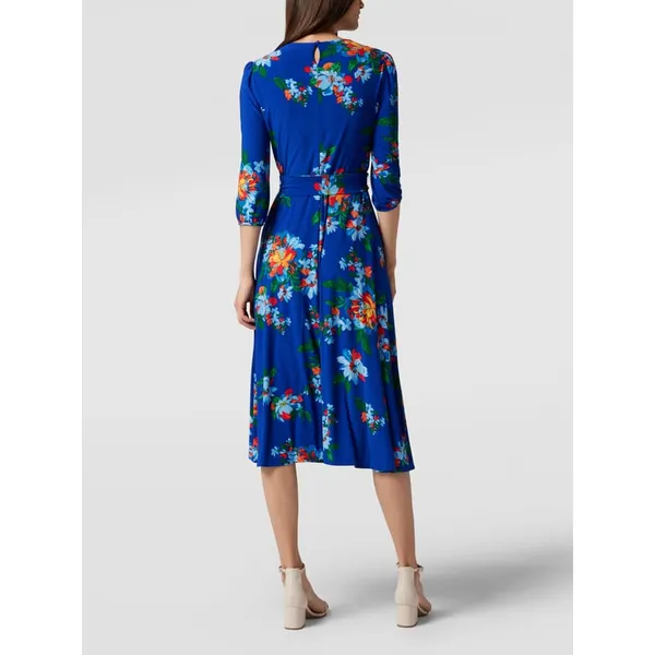 Lauren Ralph Lauren Sukienka midi w kwiatowe wzory