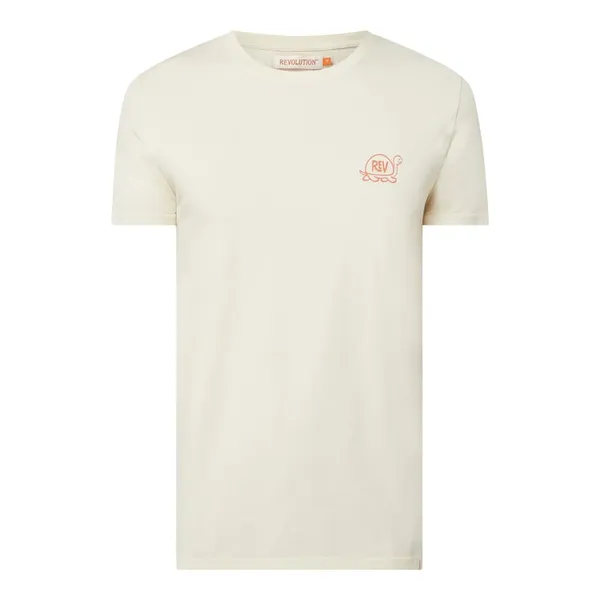 Rvlt/Revolution T-shirt o kroju regular fit z napisem