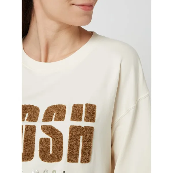 MOS MOSH Bluza o kroju oversized z logo model ‘Zanna’