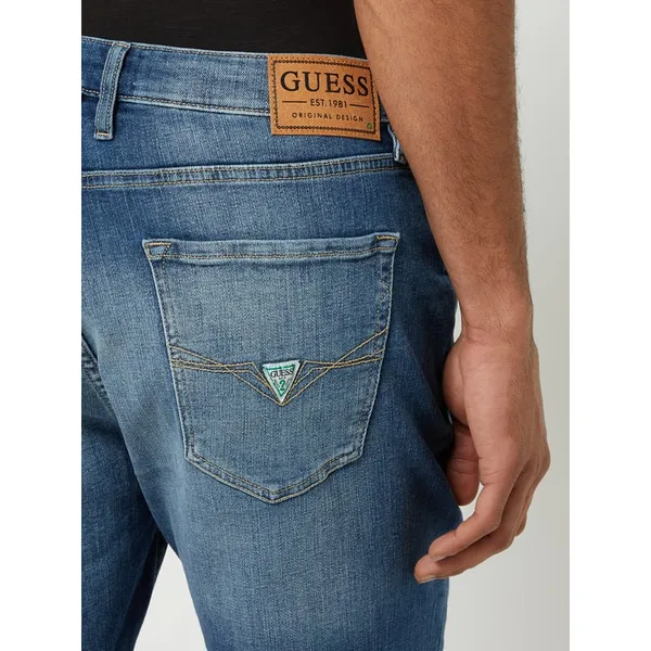 Guess Szorty jeansowe z dodatkiem streczu