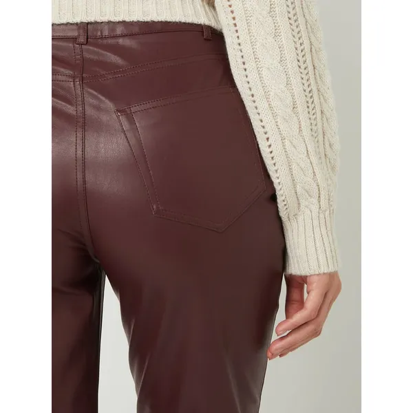 EDITED Spodnie z imitacji skóry model ‘Maresa’