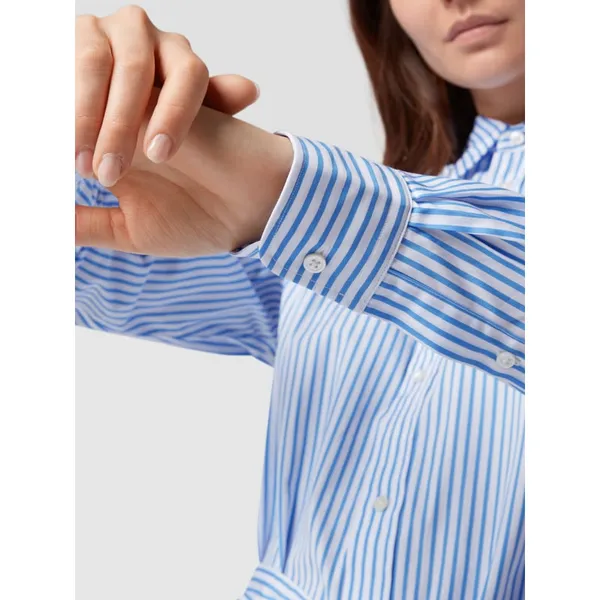 Polo Ralph Lauren Sukienka koszulowa z czystej bawełny z wzorem w paski