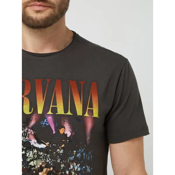 Amplified T-shirt z nadrukiem ‘Nirvana’