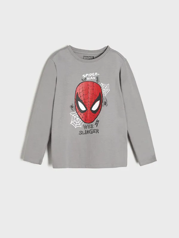 Koszulka Spiderman - Szary