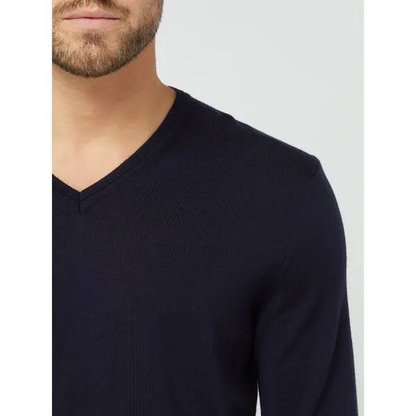 JOOP! Collection Sweter z żywej wełny model ‘Damien’