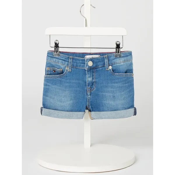 Tommy Hilfiger Kids Szorty jeansowe o kroju skinny fit z dodatkiem streczu model ‘Nora’