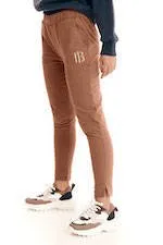 Sportowe spodnie damskie dresy z haftem — Badura