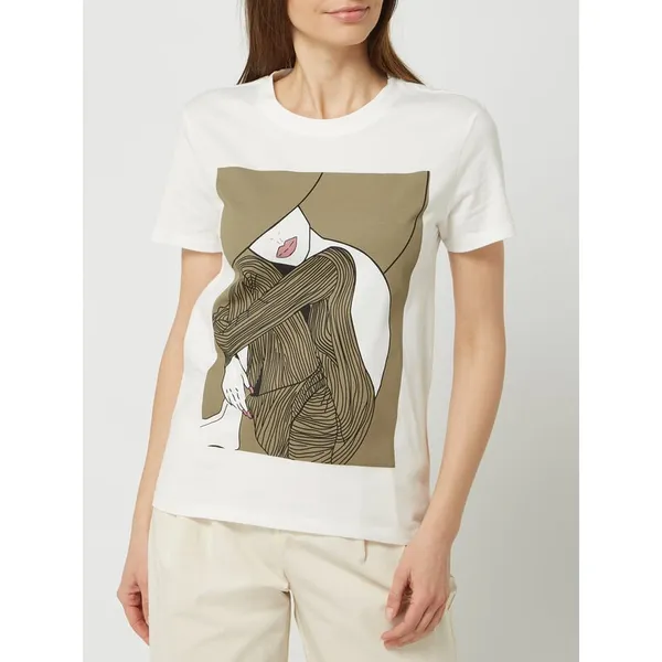 Soaked in Luxury T-shirt z nadrukiem model ‘Dame’