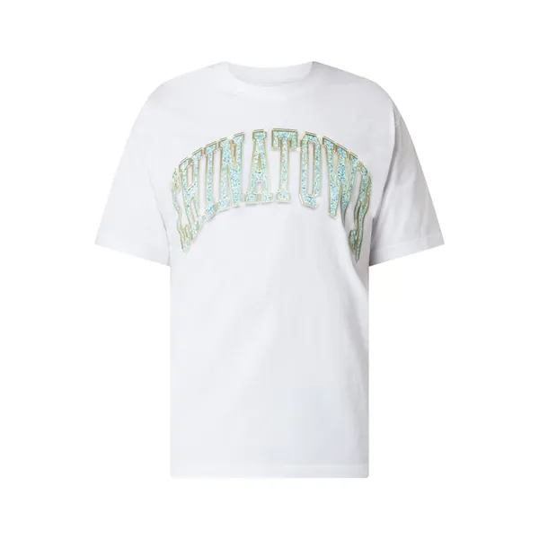 CHINATOWN MARKET T-shirt z nadrukiem z logo model ‘Bling’