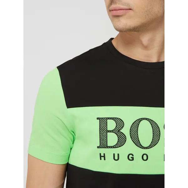 BOSS Athleisurewear T-shirt z nadrukiem z logo