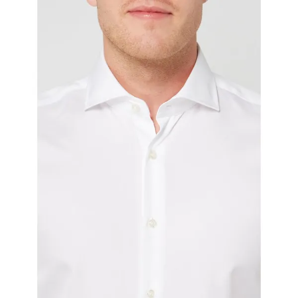 JOOP! Koszula biznesowa o kroju slim fit z diagonalu model ‘Panko’
