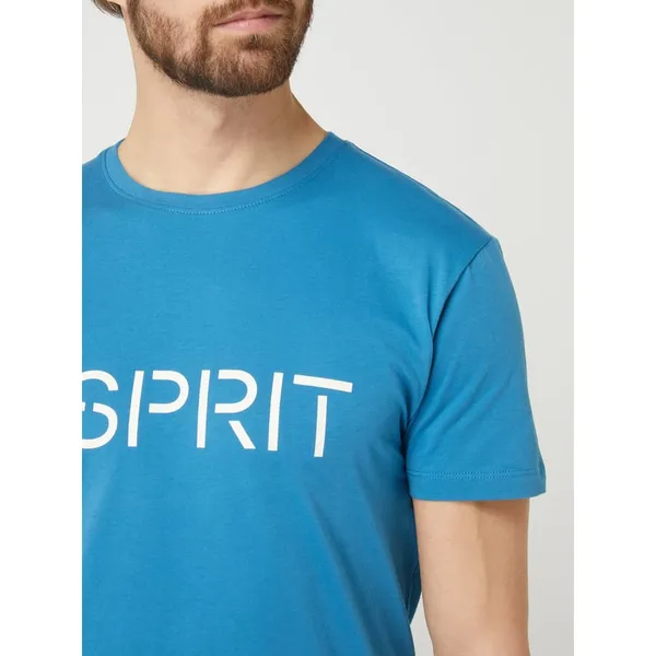 Esprit T-shirt z bawełny bio