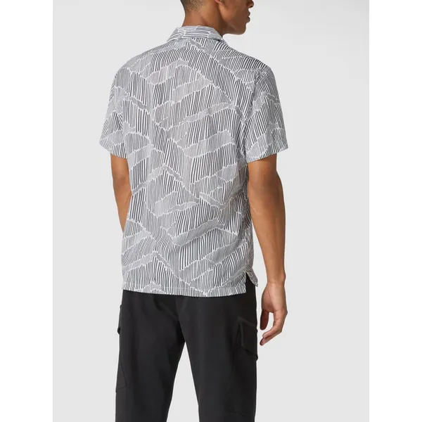 BOSS Casualwear Koszula casualowa o kroju regular fit z nadrukiem na całej powierzchni model ‘Rhythm’