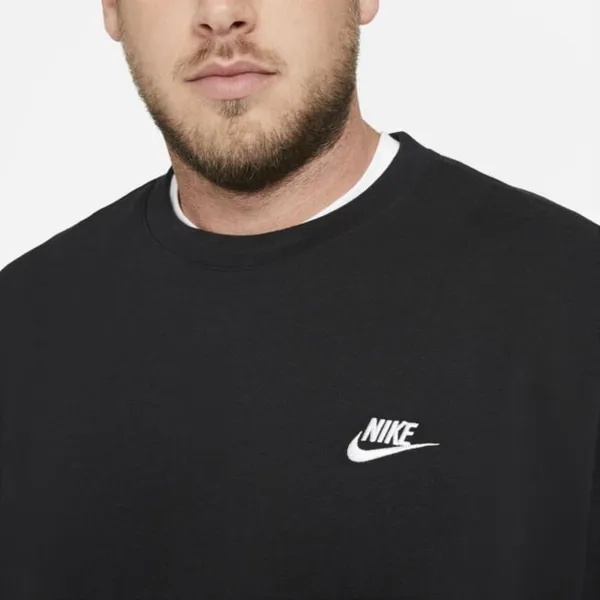 Bluza z dzianiny Nike Sportswear Club - Czerń