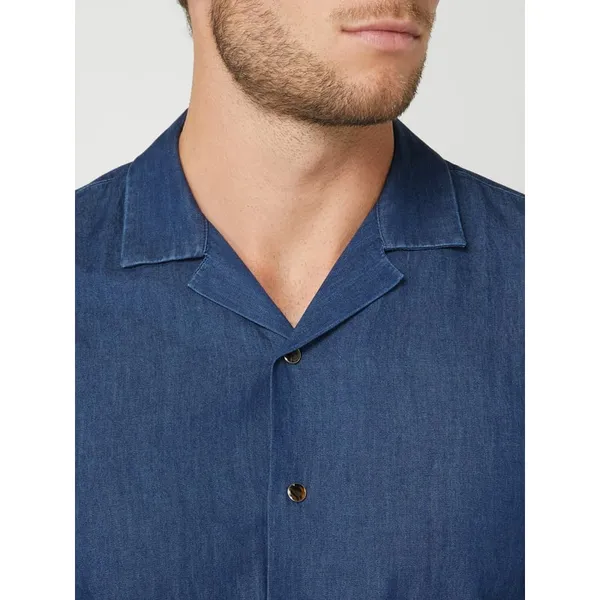CG - Club of Gents Koszula biznesowa o kroju slim fit z bawełny model ‘Herl’
