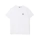 Biały T-shirt z haftem