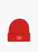 Czerwona czapka beanie