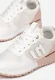 Biało-Różowe Sneakersy Dalimara