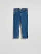 Jeansy o lekko dopasowanym fasonie, uszyte z bawełny z domieszką elastycznych włókien. - niebieski
