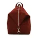 Plecak zamszowy vp946 czerwony