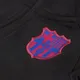 Dzianinowy dres piłkarski dla niemowląt i maluchów Nike Dri-FIT FC Barcelona Strike - Czerń