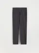 Bawełniane spodnie chino - Czarny
