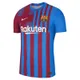 Męska koszulka piłkarska Nike Dri-FIT ADV FC Barcelona Match 2021/22 (wersja domowa) - Niebieski
