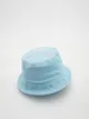 Bawełniany bucket hat - Niebieski