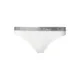 Calvin Klein Underwear Stringi z paskiem z logo z efektem metalicznym