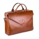 Skórzana torba na laptopa FL15 Positano brązowy vintage