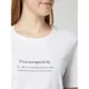 MOSS COPENHAGEN T-shirt z nadrukowanym napisem