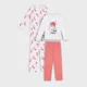 Piżamy 2 pack - Różowy
