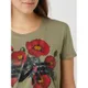 Alpha Industries T-shirt z kwiatowym wzorem