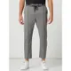 Calvin Klein Jeans Spodnie sportowe o kroju slim fit z paskiem z logo