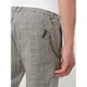Cinque Spodnie do garnituru skrócone z dodatkiem lnu model ‘Cisand’