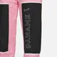 Damskie spodnie piłkarskie z tkaniny Paris Saint-Germain - Różowy