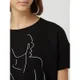 comma T-shirt z obniżonymi ramionami