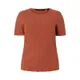 Vero Moda Curve T-shirt PLUS SIZE z bawełny ekologicznej model ‘Grunt’